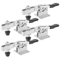 STAHLWERK Knebelklemme 4er Set 90kg 198lbs Senkrechtspanner Kniehebelspanner