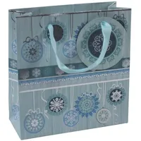PBS 12 Stück PBs Geschenktasche 41443, Weihnachten, Tragegriff Band,
