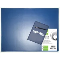 Q-Connect Schreibunterlage 63x50cm blau KF26797 PP