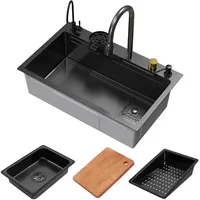 ML-Design Edelstahl Anthrazit Rechteckig