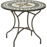 Dehner Gartentisch Diana, Ø 90 cm, Höhe 75 cm,