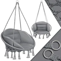 Kesser KESSER® Hängesessel mit Kissen - Chill Hängestuhl zum