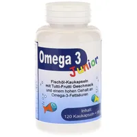 Berco Arzneimittel Omega 3 Junior Berco Kaukapseln