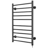 SANOTECHNIK Handtuchheizkörper 870 x 530 mm 100 W schwarz