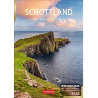 Harenberg Schottland Wochenplaner 2026 - Eine Reise in 53