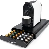 SYSYLY Kapselhalter, Kapsel Schublade zur Aufbewahrung für Nespresso Kapseln,