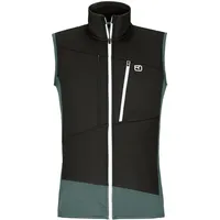 Ortovox Herren Fleece Grid Weste (Größe XXL, grau)