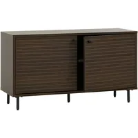 Mendler Garderobenkommode HWC-N78, Kommode Schrank, skandinavischer Stil Metall Holz