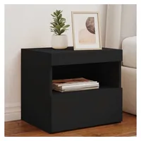 VidaXL Nachtschrank mit LED-Leuchten 50 x 40 x 45