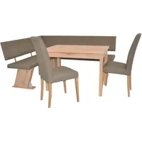 Moebel-direkt-online möbel direkt online 4tlg. Eckbankgruppe Schenkelmaß 150x182 cm
