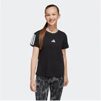 Adidas - Girl's 3-Stripes Tee - T-Shirt Gr. 128