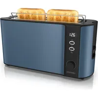 Arendo Langschlitz-Toaster Blau