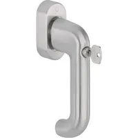 HOPPE Fenstergriff Paris E038S/UD9056 va F69/matt 32-42mm