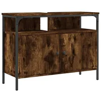 VidaXL Waschbeckenunterschrank, Waschbeckenschrank mit viel Stauraum, Unterschrank für Waschbecken