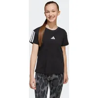 Adidas Girl's Essentials T-Shirt Black/White, 14-15 Years