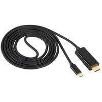 Akyga Anschlusskabel 1.8m Schwarz AK-AV-18 USB-C® Kabel