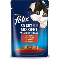 Felix® Katzen-Nassfutter So gut wie es aussieht in Gelee