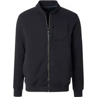 CasaModa Sweatjacke in Blau | Gr.: 6XL