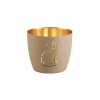 Giftcompany Kerzenhalter Windlicht Madras Eisen Gold
