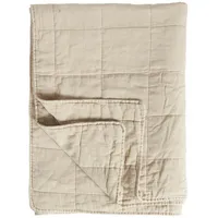 Ib laursen Klassischer Quilt aus Baumwolle in natur
