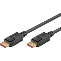 Goobay DisplayPortTM-Kabel 2.1, zertifiziert, 80 Gbit/s, 1,0m - 16K/60Hz,