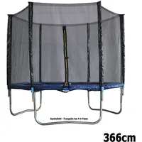 Terena Trampolin ø 366 cm mit Sicherheitsnetz bis 150kg