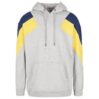 URBAN CLASSICS Oversize 3-tone (big ) Sweatshirt Gray /