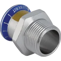 Geberit Mapress Edelstahl Übergang mit AG (Gas) d54-R2