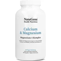 NatuGena Calcium & Magnesium | 300 Kapseln | Komplex