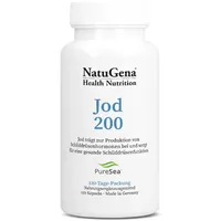NatuGena Jod 200 | 120 Kapseln | 200 μg