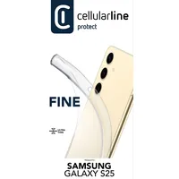 Cellular Line Fine Case für Samsung S25 Clear