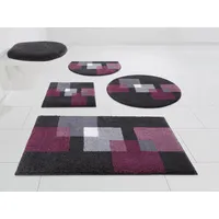 GRUND Paxos Grau halbrund 50 x 80 cm