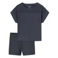 SCHIESSER Shorty Casual Nightwear (2 tlg) leichter Schlafanzug Kurz
