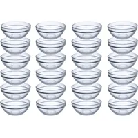 Provance 6-24 Stück Dipschalen Dessertschalen Ø 9 cm Glasschälchen