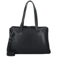 Plevier Hearst Aktentasche Leder 43 cm Laptopfach schwarz