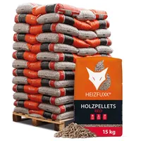 Heizfuxx Holzpellets Red 15kg x 65 Sack 975kg Palette