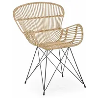 BIZZOTTO Sessel Venturs aus Rattan, Natur