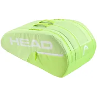 Head Base Racquet L (Schlägertasche, 3 Hauptfächer) 2025 limegrün