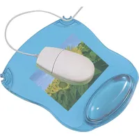 Connect Q-connect Mouse Pad m.Handgelenkaufl.Transp.bl
