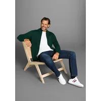 MAN'S WORLD Strickjacke in (dunkelgrün), | Gr. 4XL