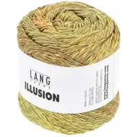Lang Yarns Wolle Illusion Braun/Gelb 270 m
