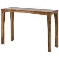 MASSIVMOEBEL24.DE Konsolentisch Sheesham 120x42x80 braun lackiert ANCONA #103