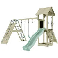 OUTDOORTOYS Spielturm Kiruna mit Kinderschaukel