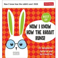 Harenberg Postkartenkalender Now i know how the Rabbit runs!