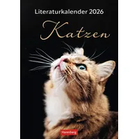 Harenberg Literaturkalender Katzen Wochen-Kulturkalender 2026