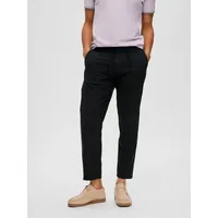 Selected 172 Brody Slim Tapered Fit Chinohose - Black