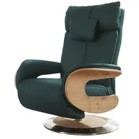 HIMOLLA Ledersessel 7818 Petrol