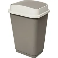 5five simply smart - Abfalleimer 50l kunststoff taupe