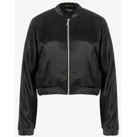 More & More MORE&MORE Blusenblazer Sateen Zipper Blouson 0790