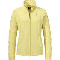 Schöffel Damen Leona3 Fleece Jacke (Größe L, gelb)